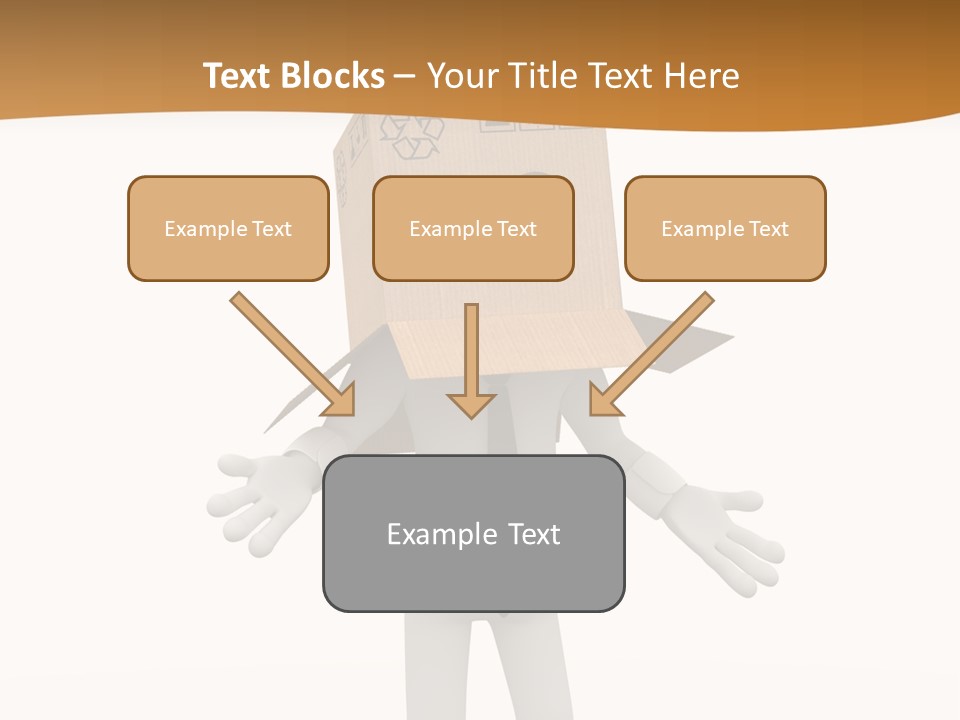 Apprehension Standing Posing PowerPoint Template