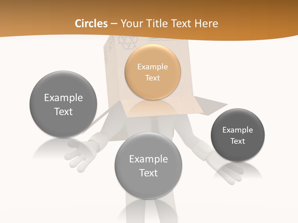 Apprehension Standing Posing PowerPoint Template