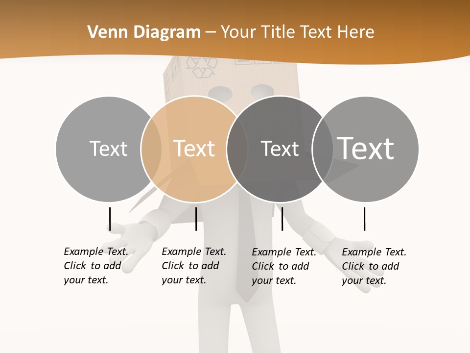 Apprehension Standing Posing PowerPoint Template