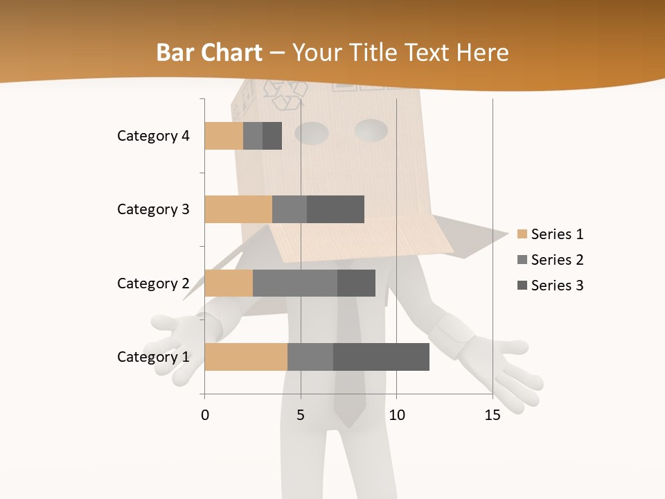 Apprehension Standing Posing PowerPoint Template