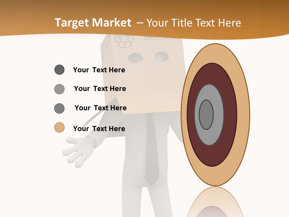 Apprehension Standing Posing PowerPoint Template