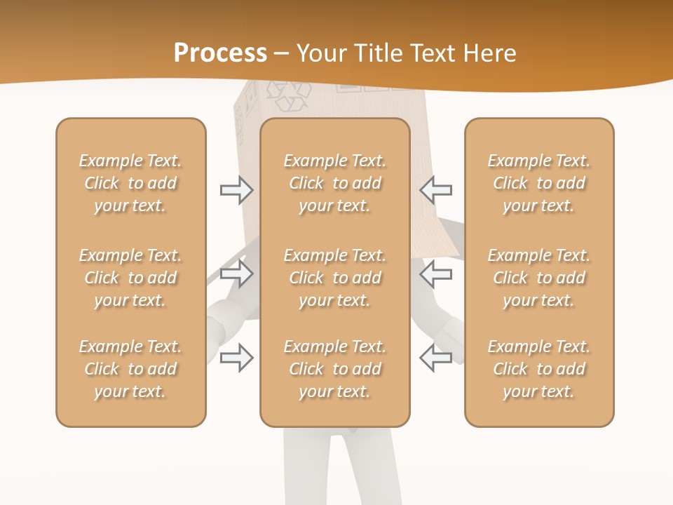Apprehension Standing Posing PowerPoint Template