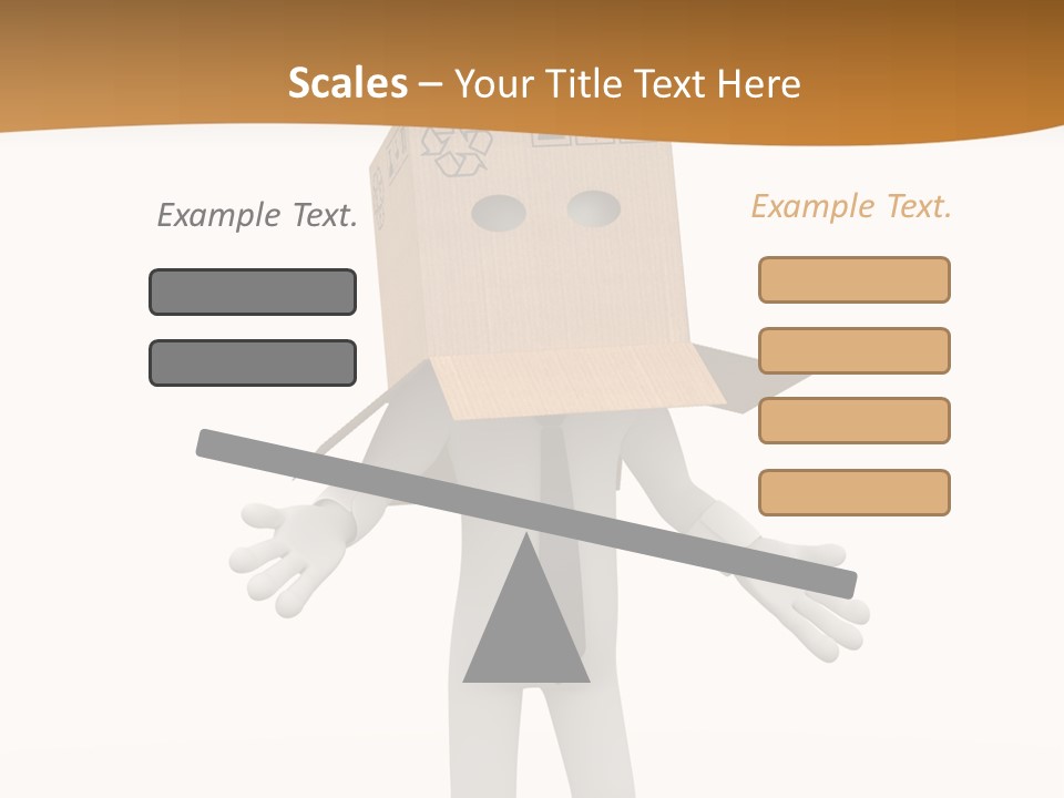 Apprehension Standing Posing PowerPoint Template
