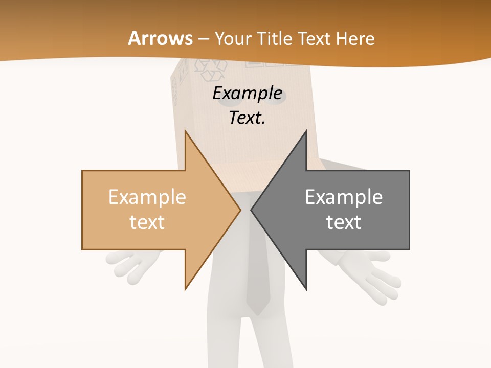Apprehension Standing Posing PowerPoint Template