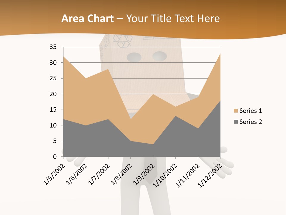 Apprehension Standing Posing PowerPoint Template