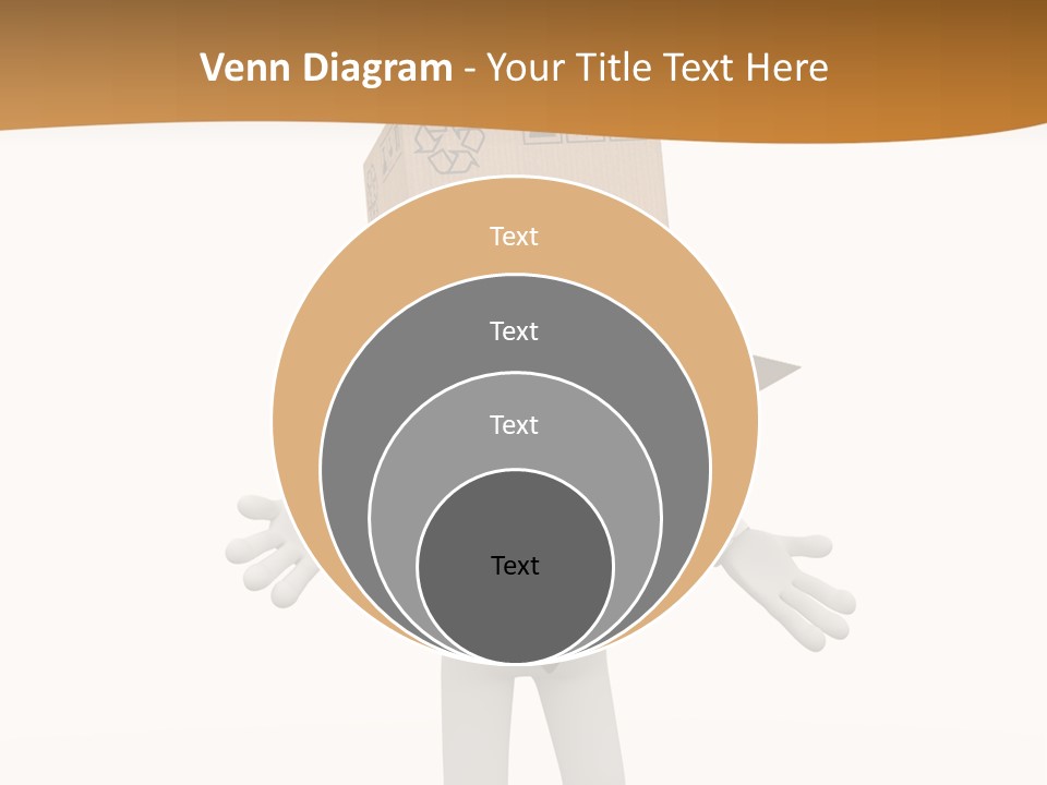 Apprehension Standing Posing PowerPoint Template