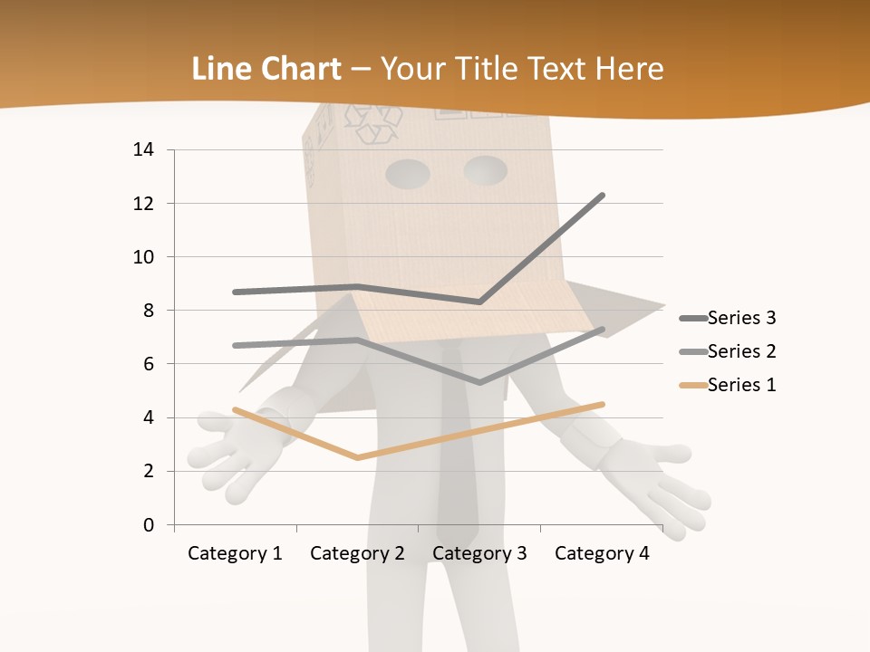 Apprehension Standing Posing PowerPoint Template