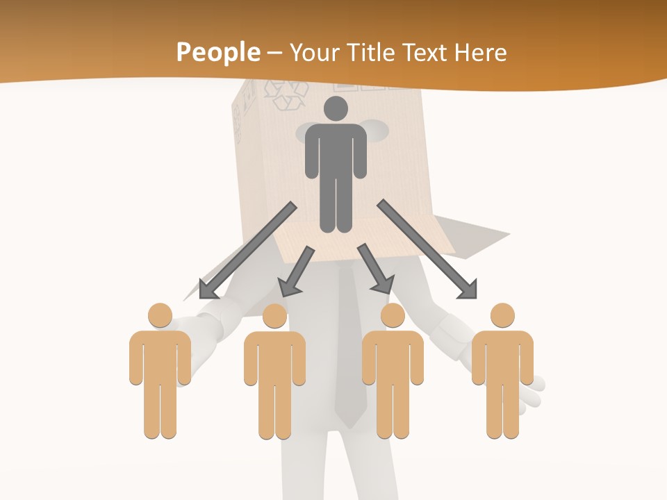 Apprehension Standing Posing PowerPoint Template