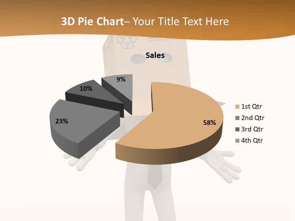 Apprehension Standing Posing PowerPoint Template