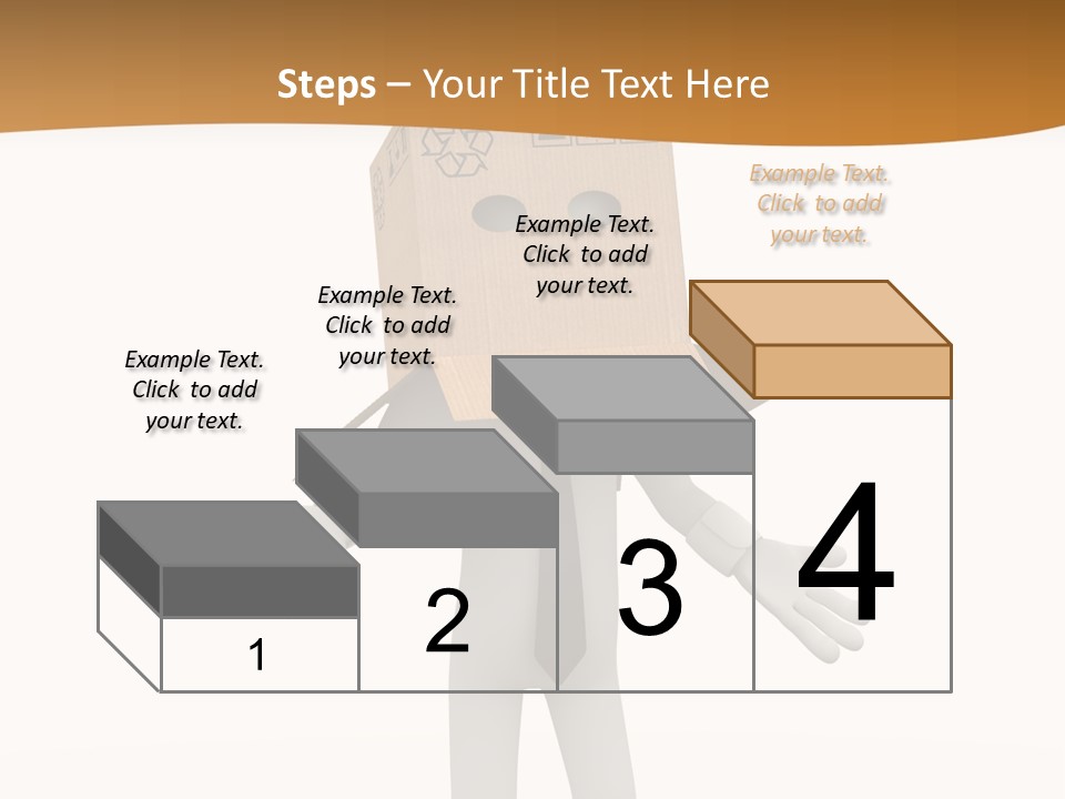 Apprehension Standing Posing PowerPoint Template