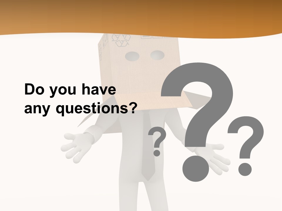 Apprehension Standing Posing PowerPoint Template