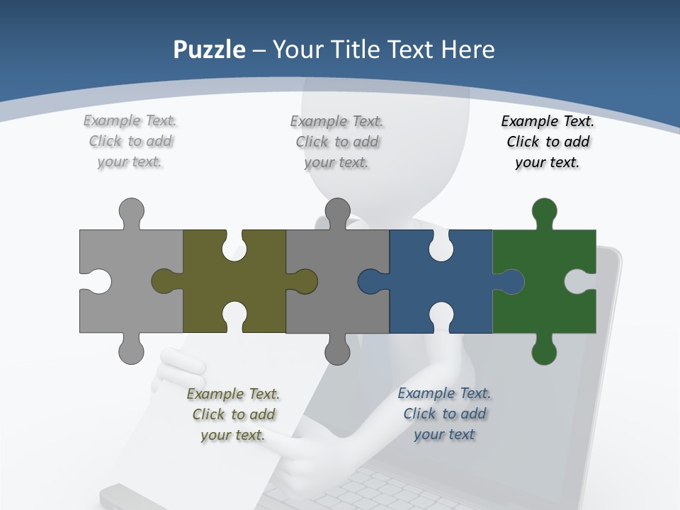 Happy Job Idea PowerPoint Template