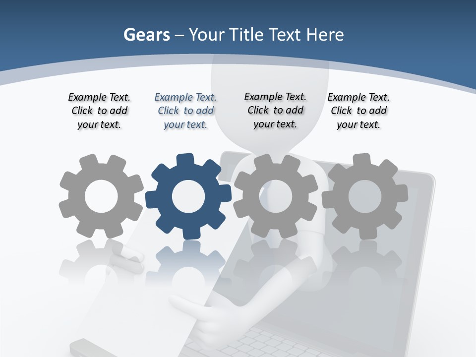 Happy Job Idea PowerPoint Template