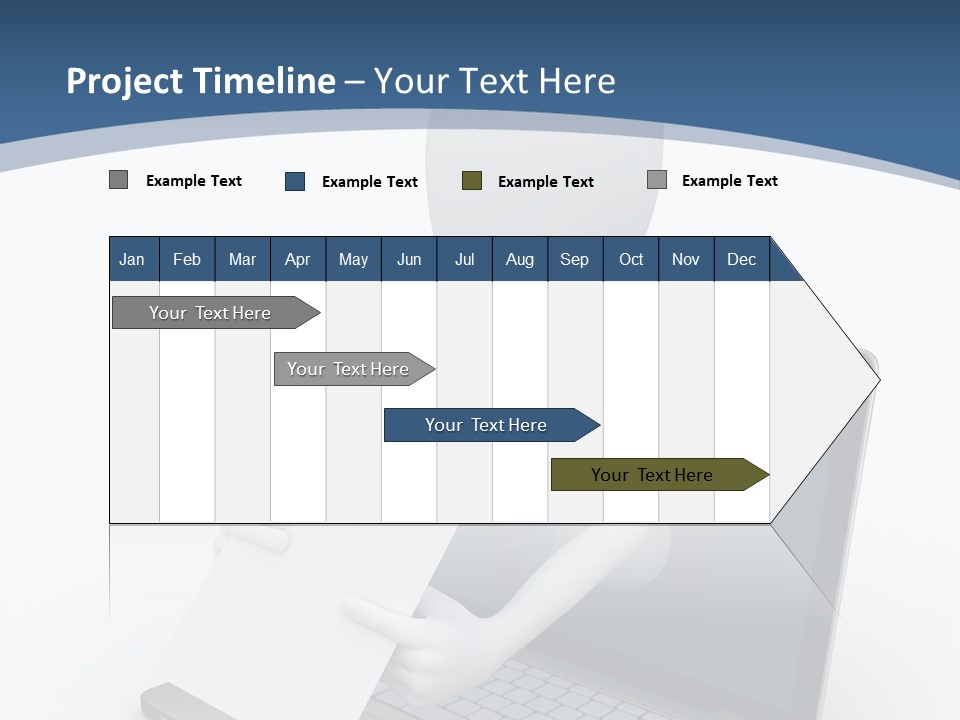 Happy Job Idea PowerPoint Template