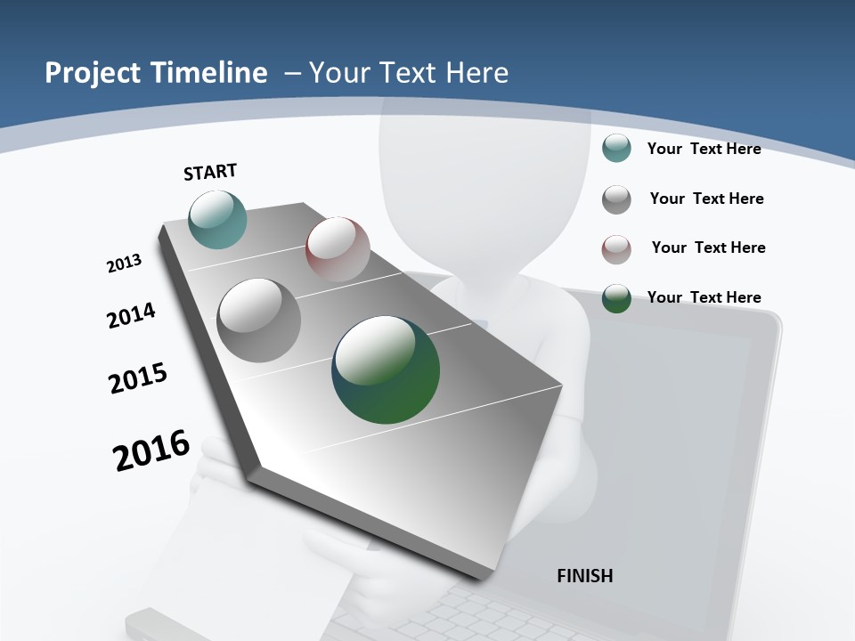 Happy Job Idea PowerPoint Template