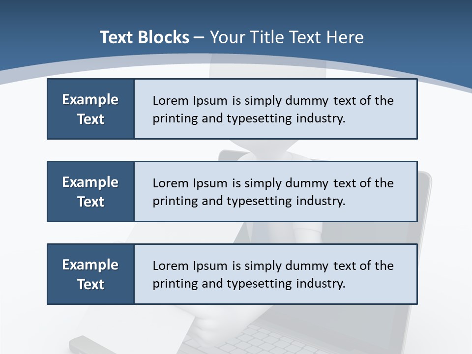 Happy Job Idea PowerPoint Template