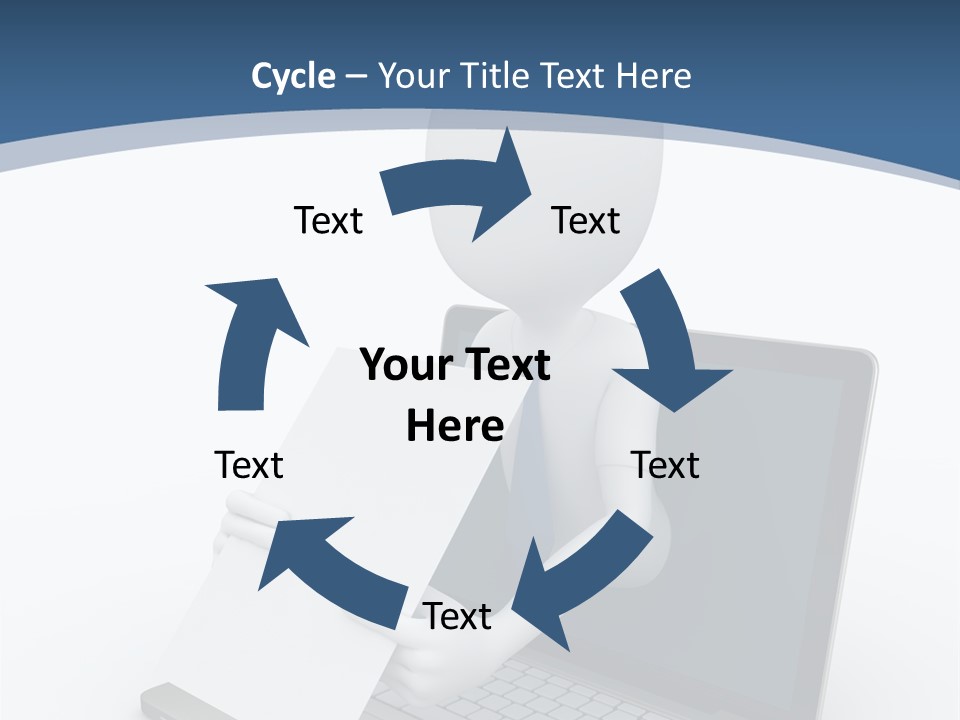Happy Job Idea PowerPoint Template