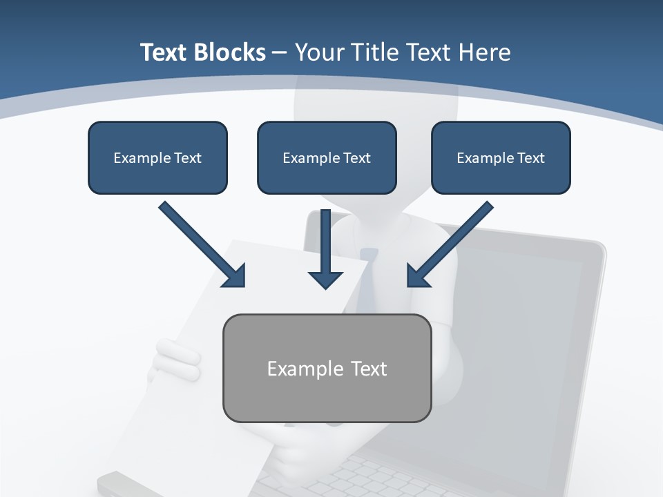Happy Job Idea PowerPoint Template