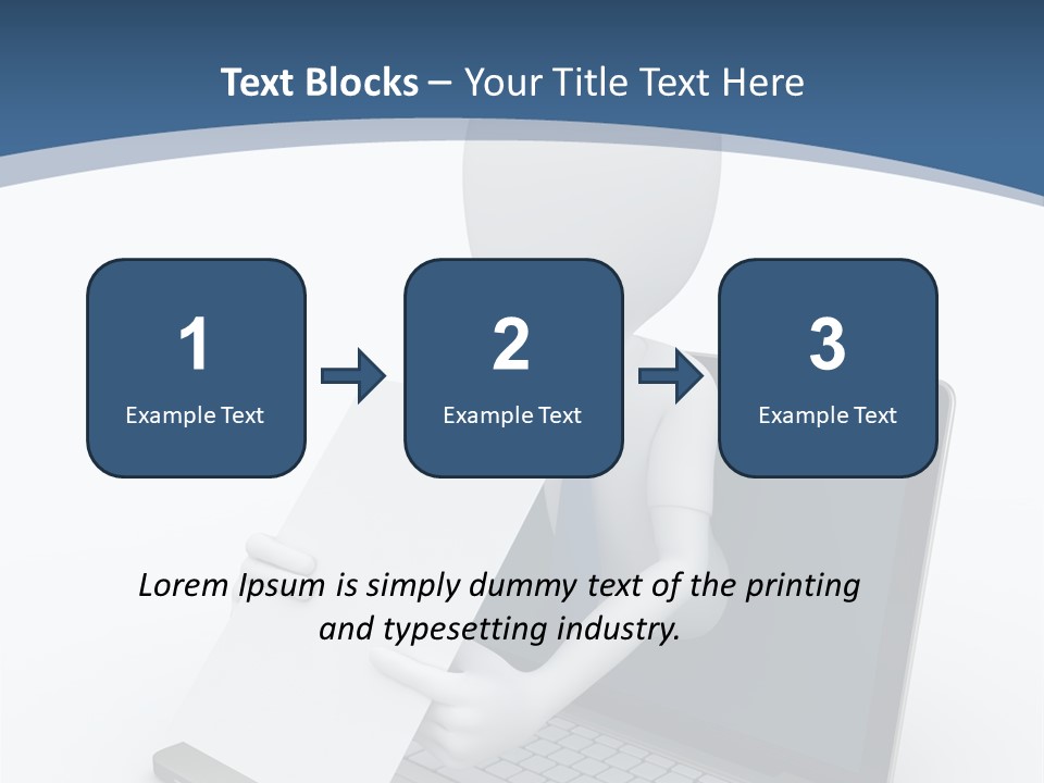 Happy Job Idea PowerPoint Template