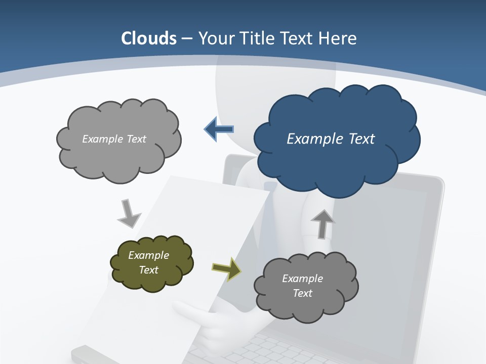 Happy Job Idea PowerPoint Template