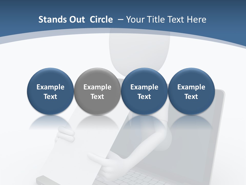 Happy Job Idea PowerPoint Template