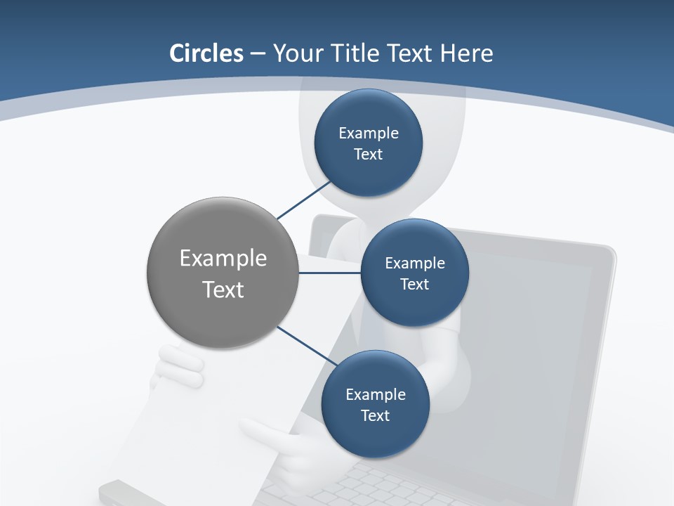 Happy Job Idea PowerPoint Template