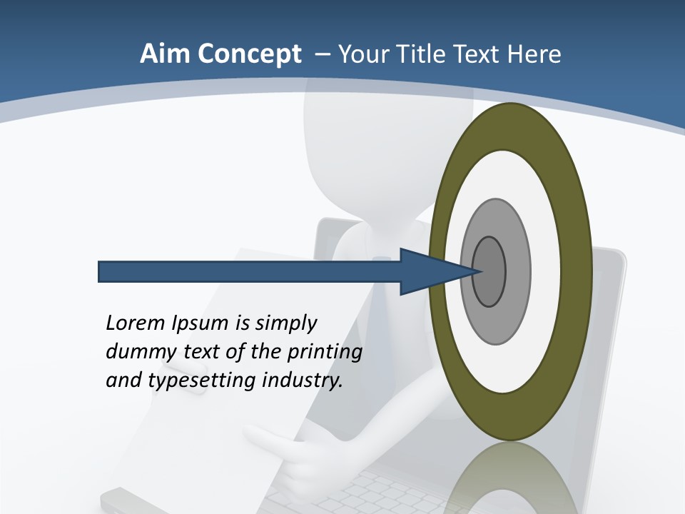 Happy Job Idea PowerPoint Template