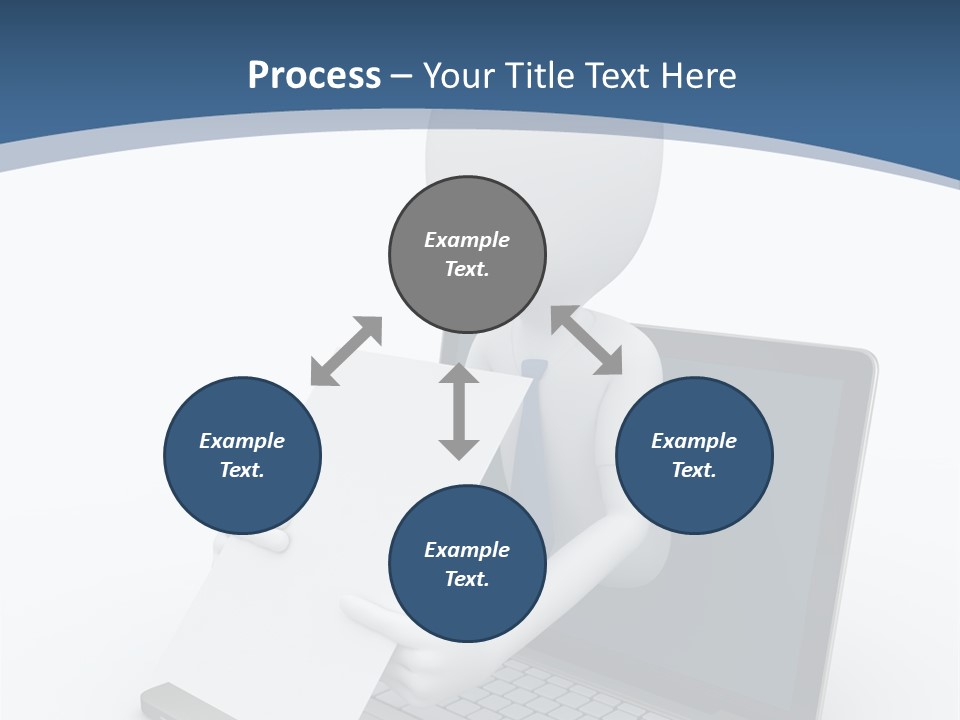Happy Job Idea PowerPoint Template