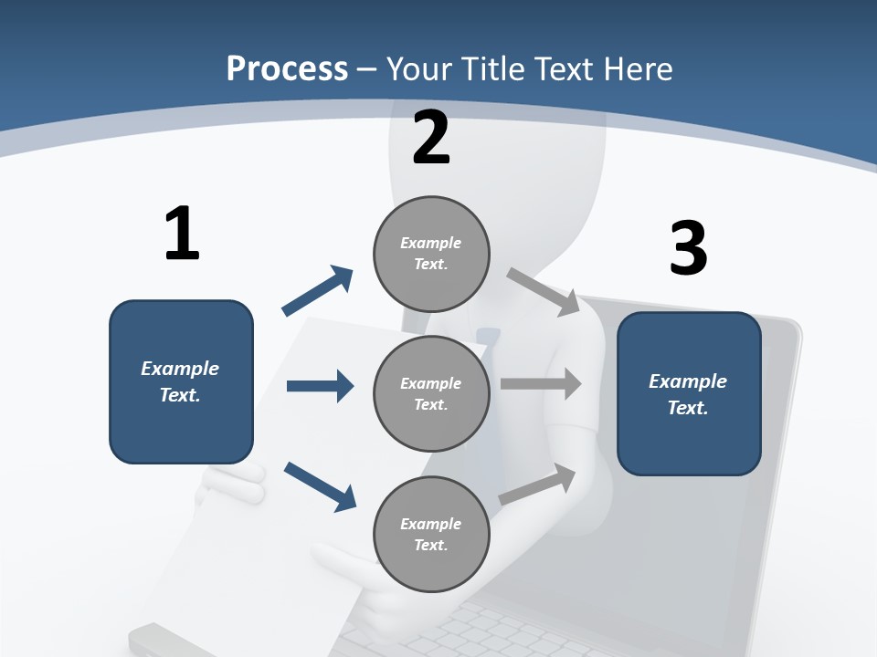 Happy Job Idea PowerPoint Template