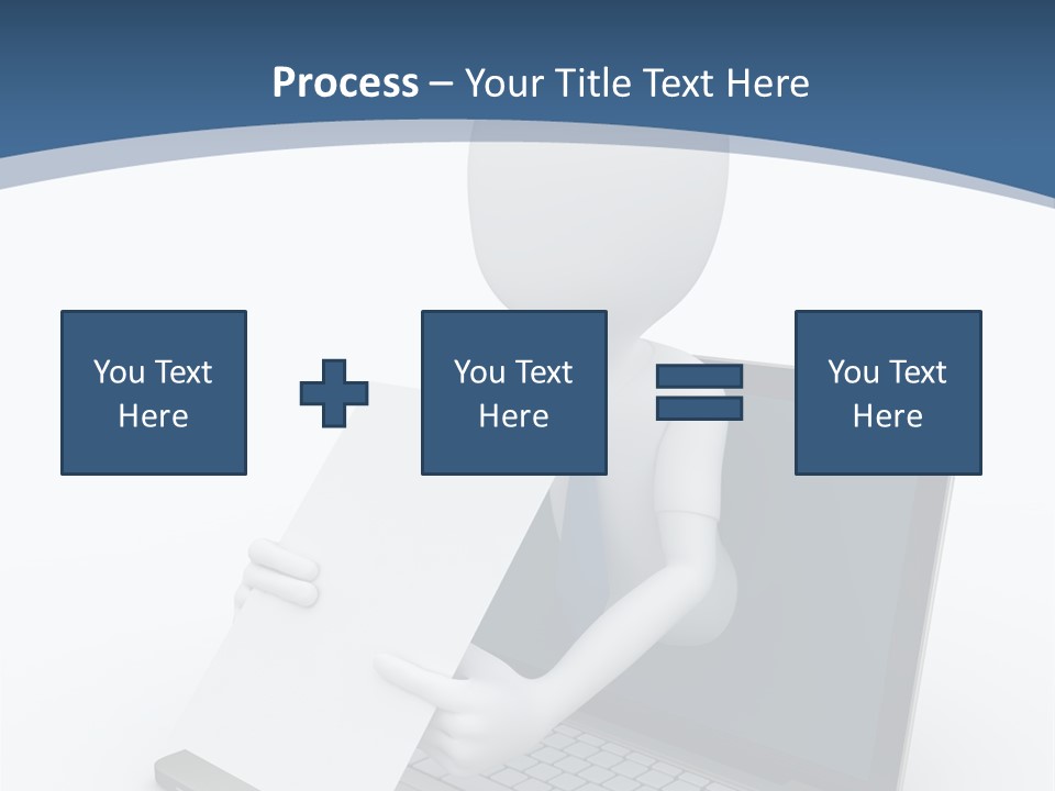 Happy Job Idea PowerPoint Template