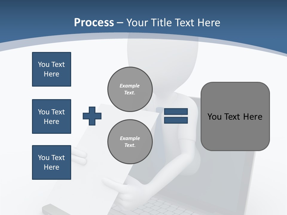 Happy Job Idea PowerPoint Template