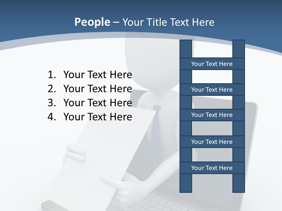 Happy Job Idea PowerPoint Template