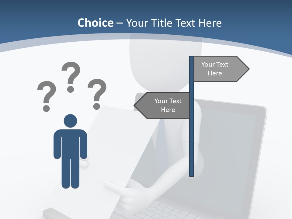 Happy Job Idea PowerPoint Template