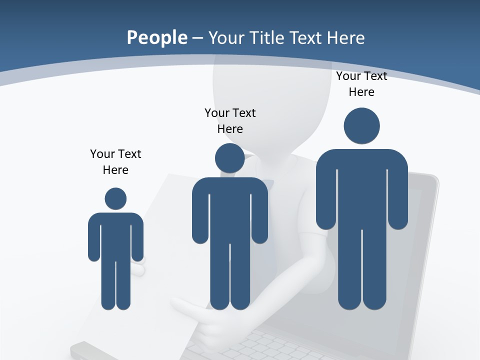 Happy Job Idea PowerPoint Template