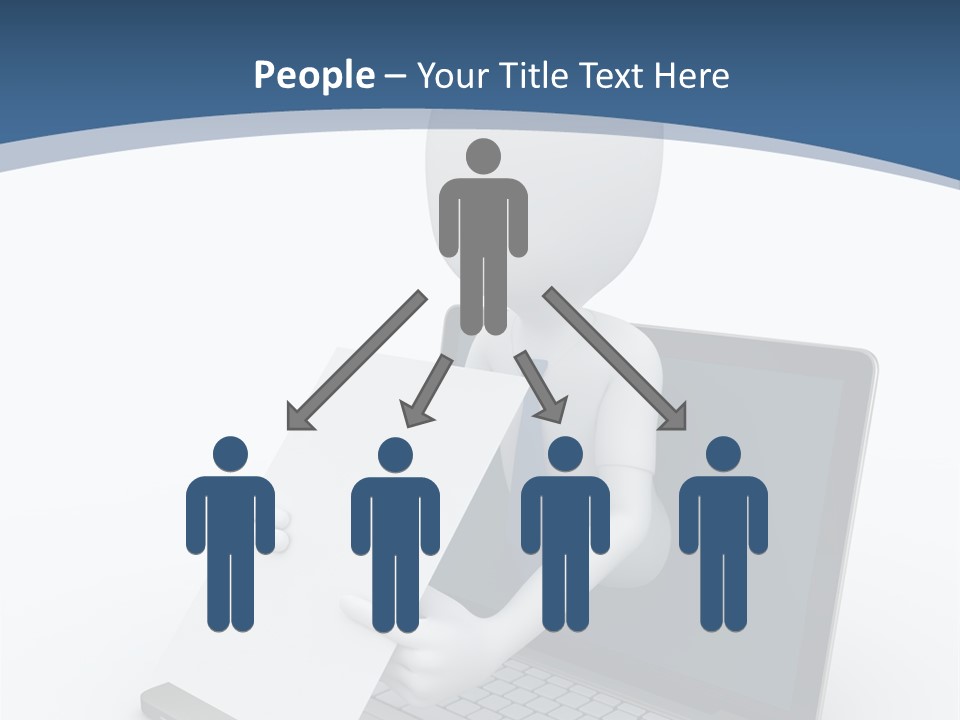 Happy Job Idea PowerPoint Template