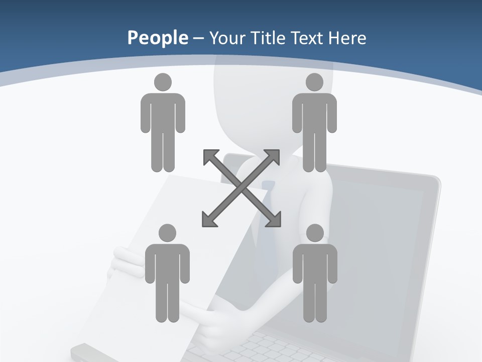 Happy Job Idea PowerPoint Template