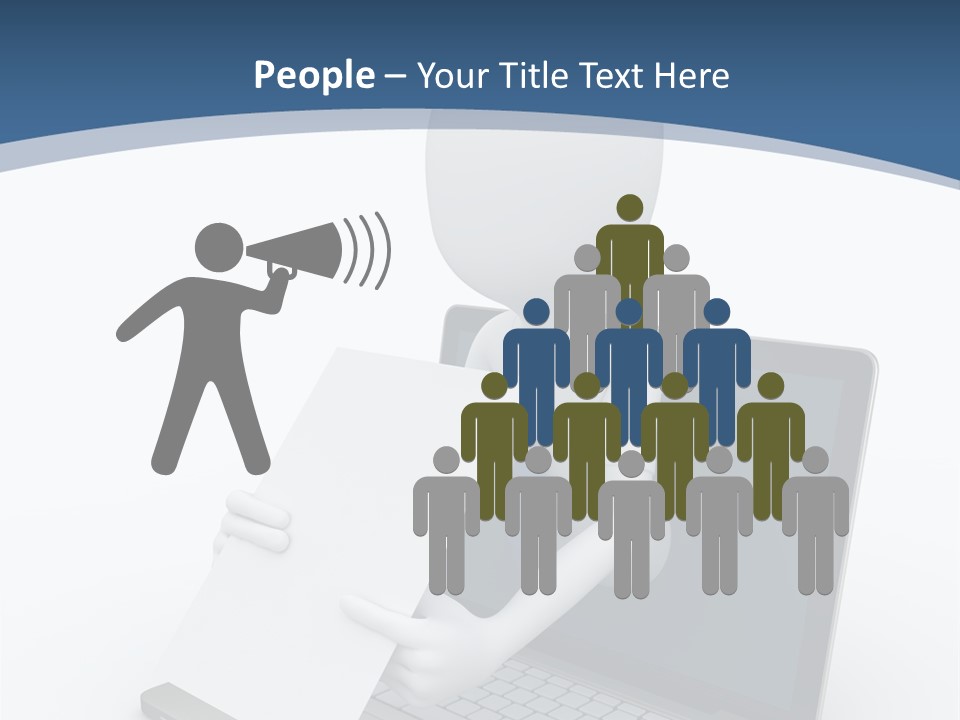 Happy Job Idea PowerPoint Template