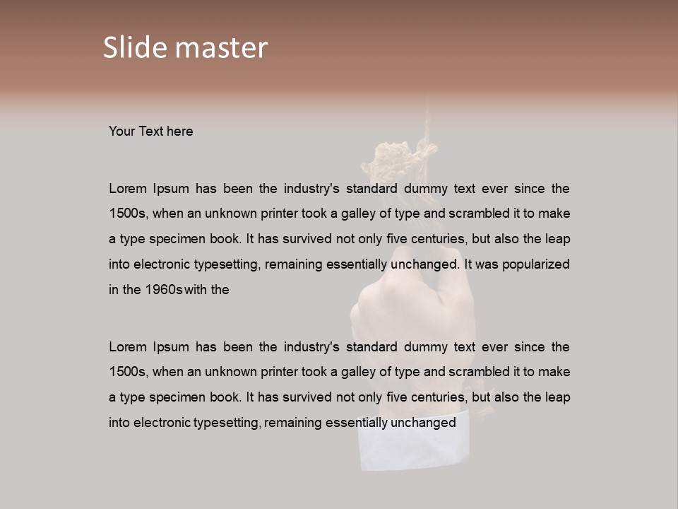 Danger Thread Damaged PowerPoint Template