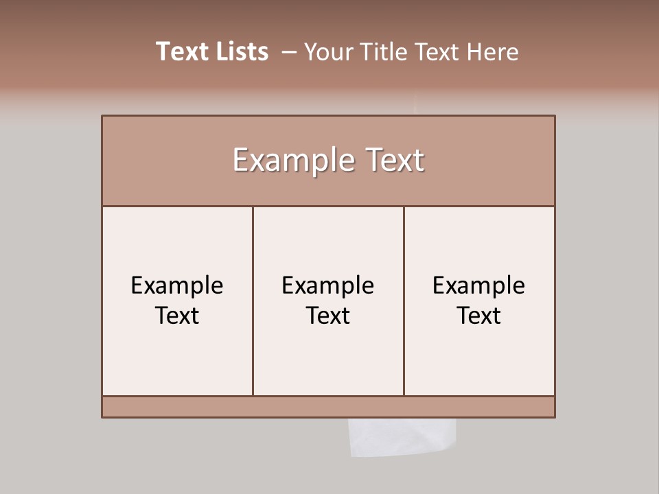 Danger Thread Damaged PowerPoint Template