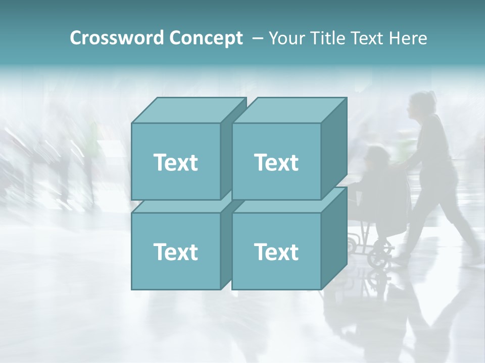 Character Communication Office PowerPoint Template