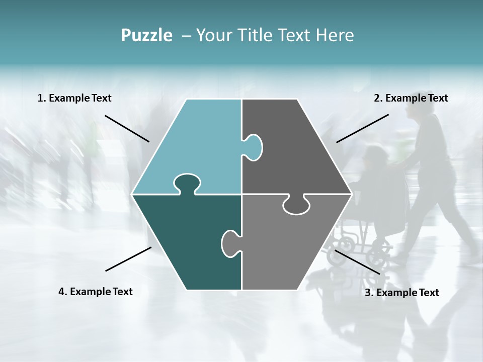 Character Communication Office PowerPoint Template