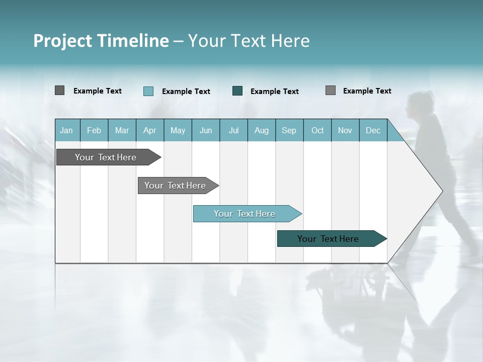 Character Communication Office PowerPoint Template