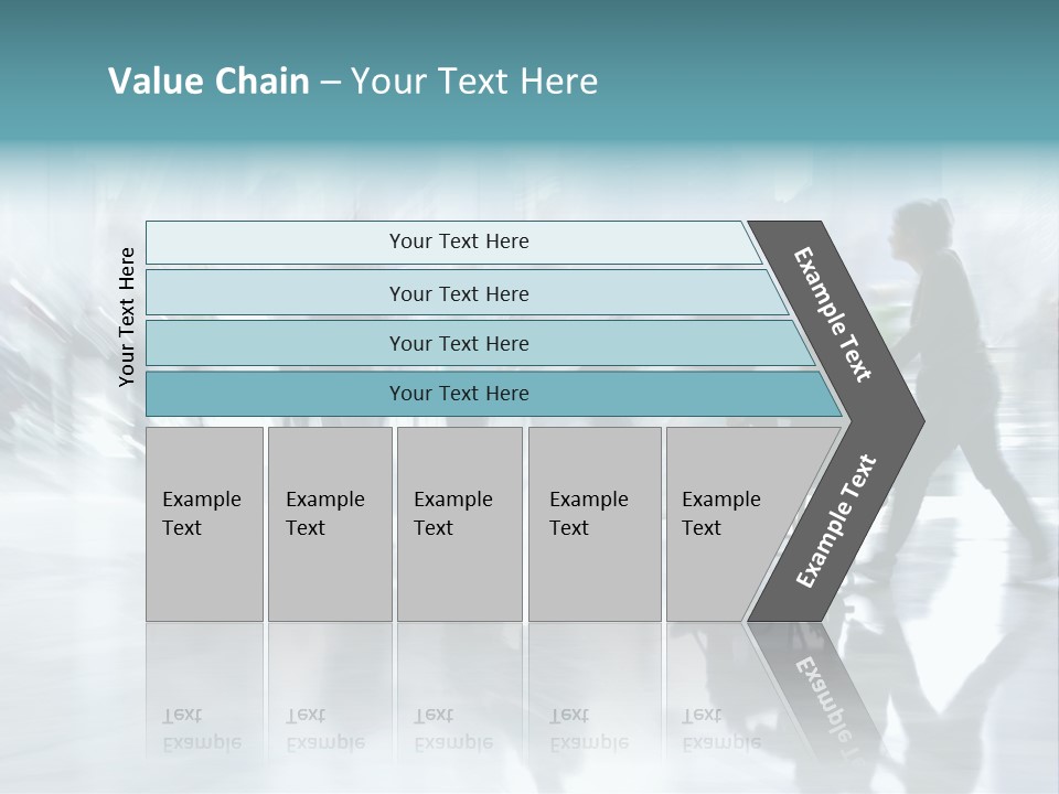 Character Communication Office PowerPoint Template