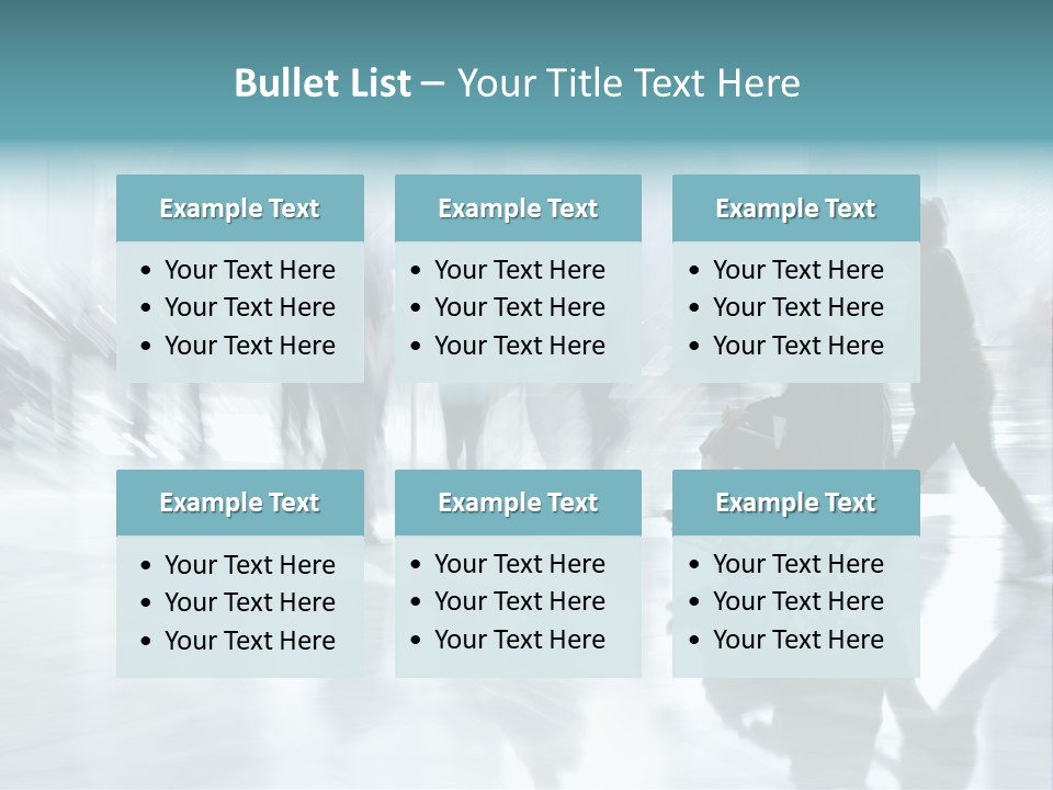 Character Communication Office PowerPoint Template