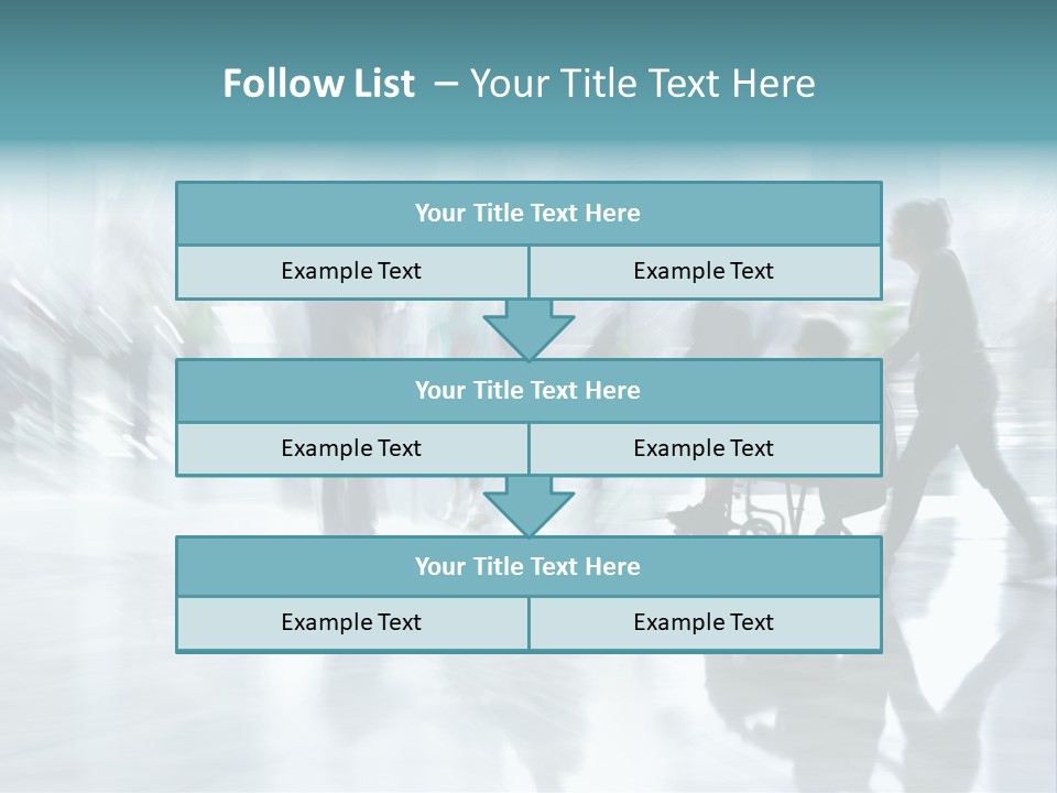 Character Communication Office PowerPoint Template