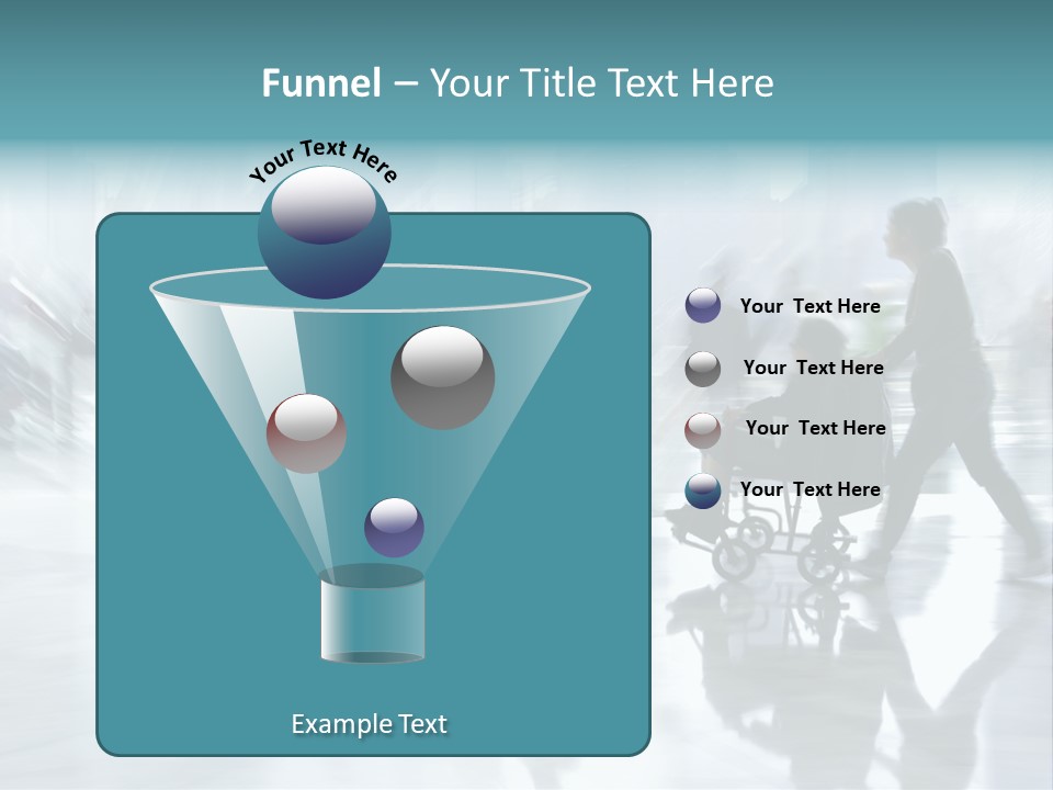 Character Communication Office PowerPoint Template