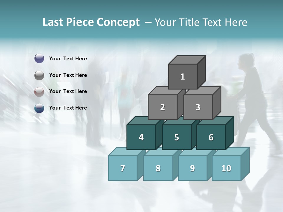 Character Communication Office PowerPoint Template