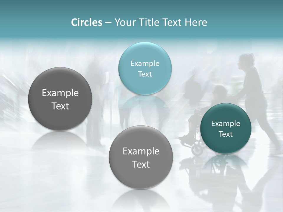 Character Communication Office PowerPoint Template