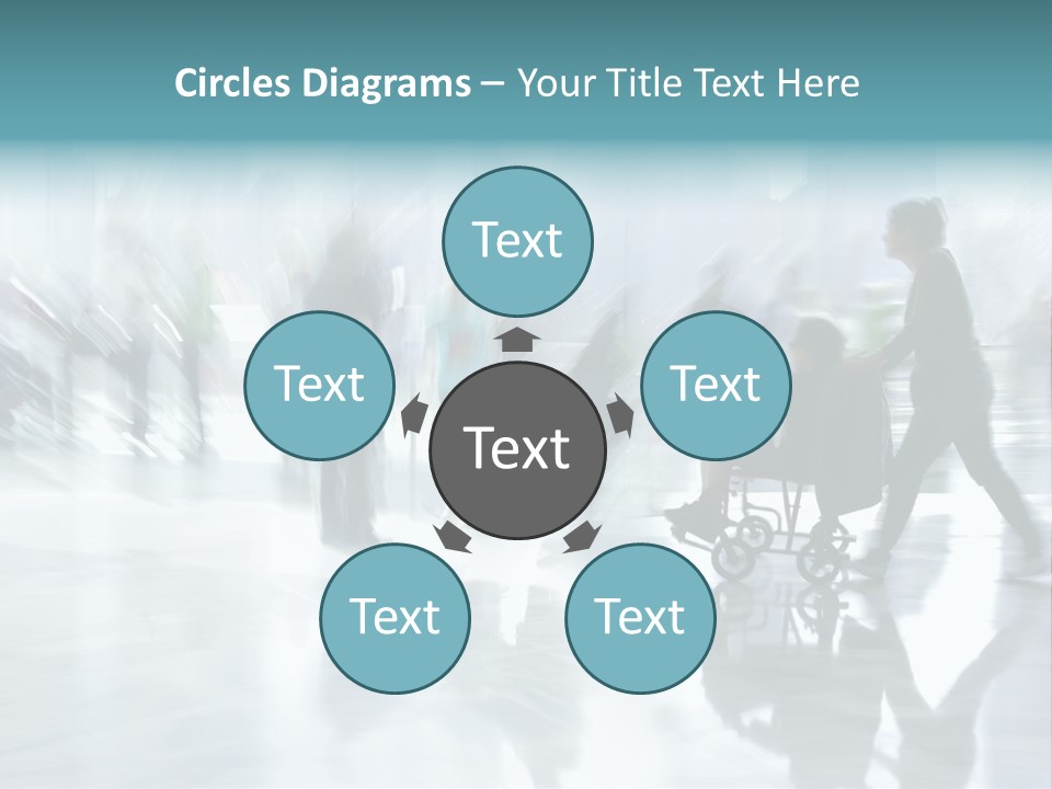 Character Communication Office PowerPoint Template