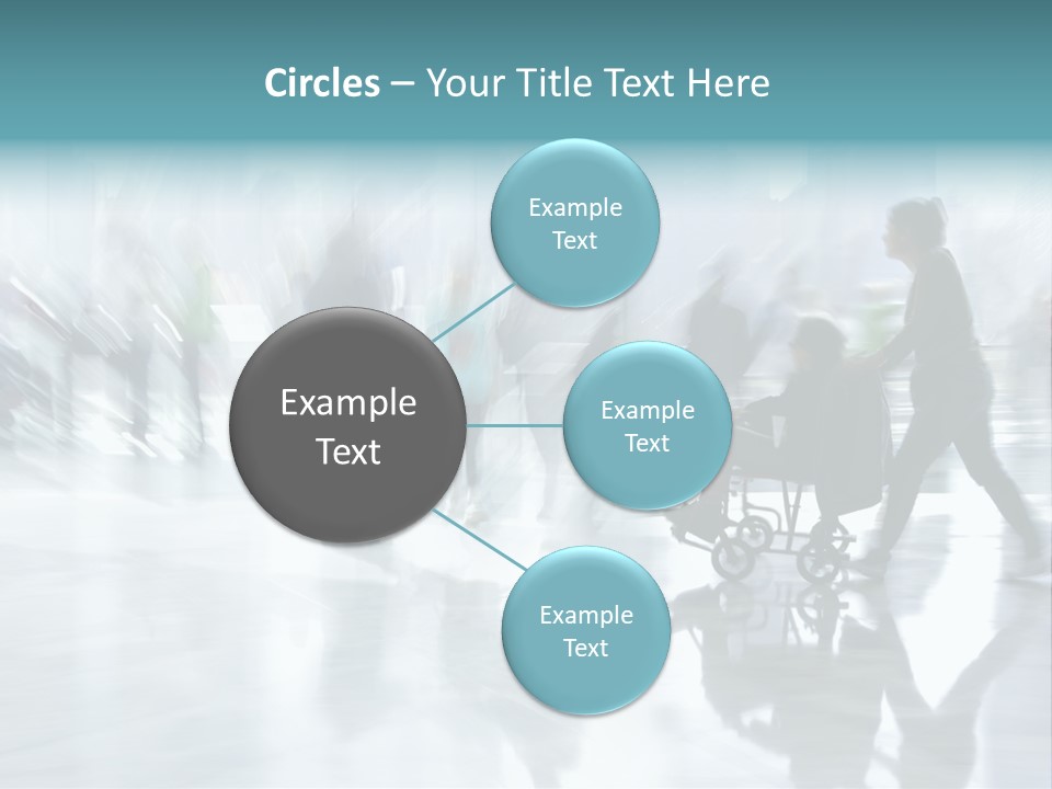 Character Communication Office PowerPoint Template